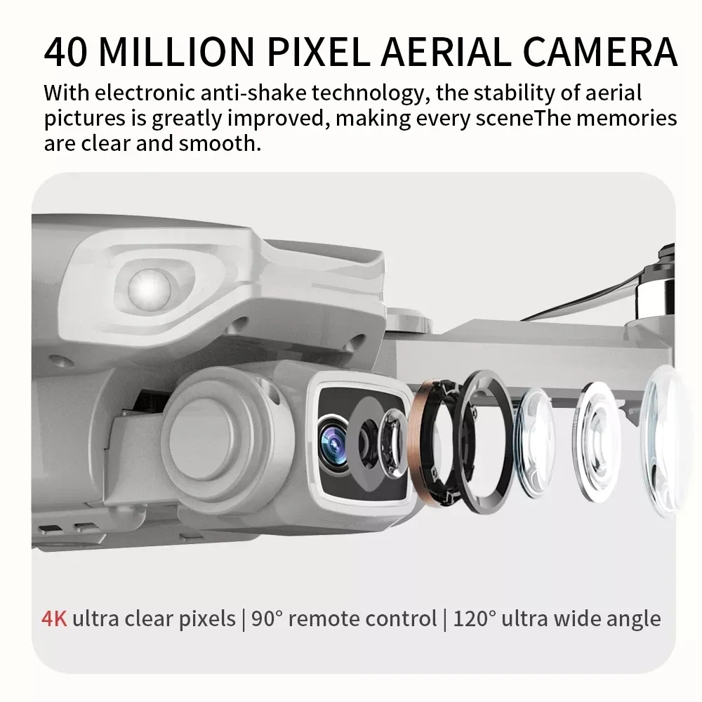 Drone L900 Pro 4K Profesyonel  - Drone Camera Lens incelemesi ve fiyatı