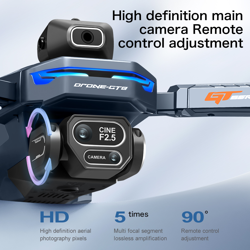 YENİ GT8 HD RC Drone 4K Profes - Drone Camera Lens incelemesi ve fiyatı