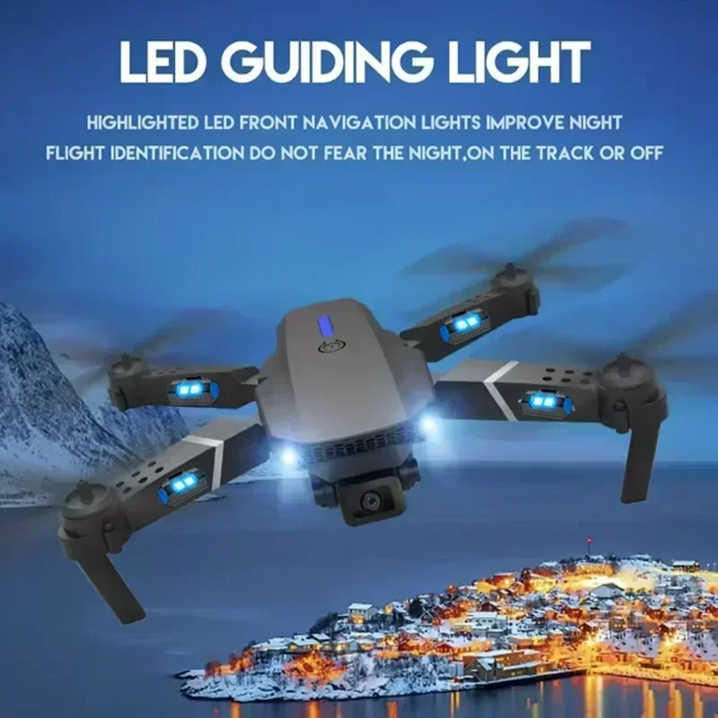 E88 Pro WIFI FPV Drone Geniş A - Drone Camera Lens incelemesi ve fiyatı